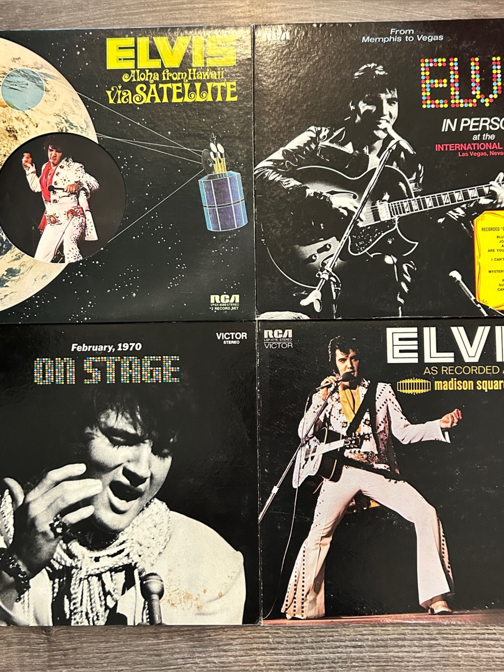 Elvis Presley Vinyl Record Album Lot